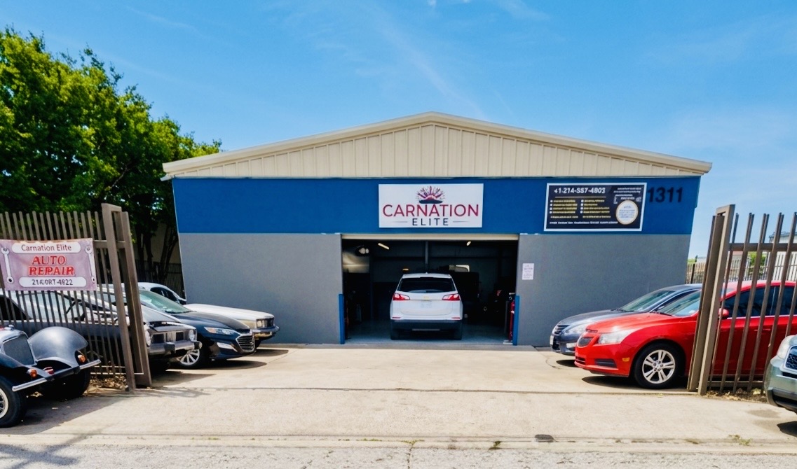 Toyota Camry and Honda Civic at CarNation Elite auto repair Dallas TX
